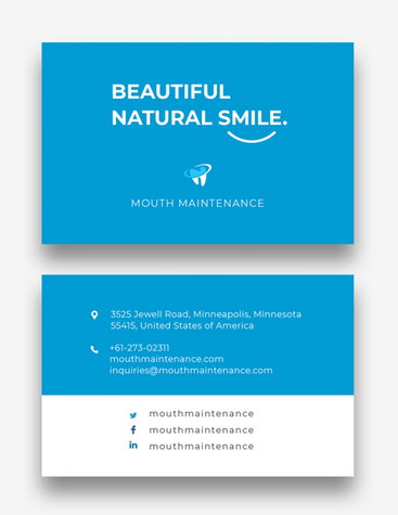 Dental Office Business Card
