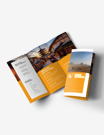 Wanderlust Travel Brochure