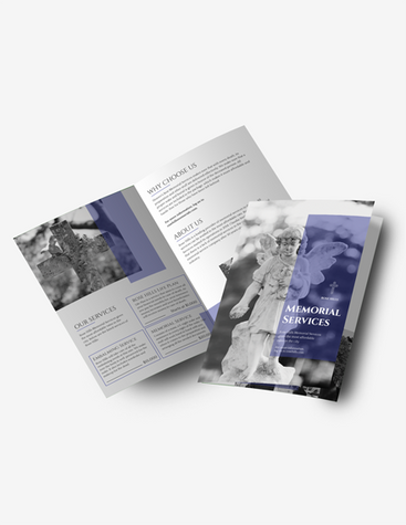 Elegant Memorial Services Brochure