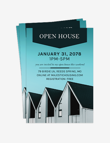 Simple Open House Flyer