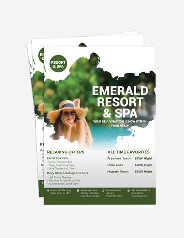 Chic Spa and Resort Flyer