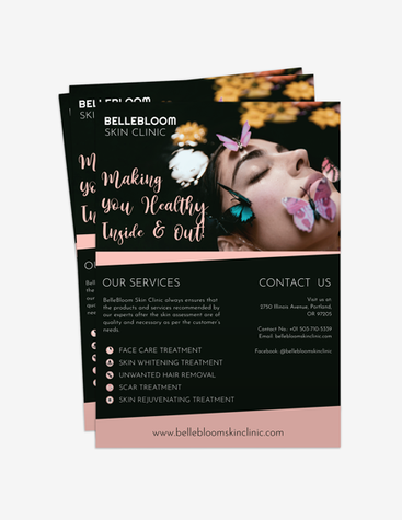 Skin Clinic Flyer