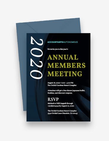 Annual Meeting Invitation