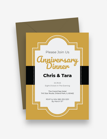 Anniversary Party Invitation