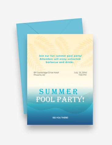 Fantastic Summer Party Invitation