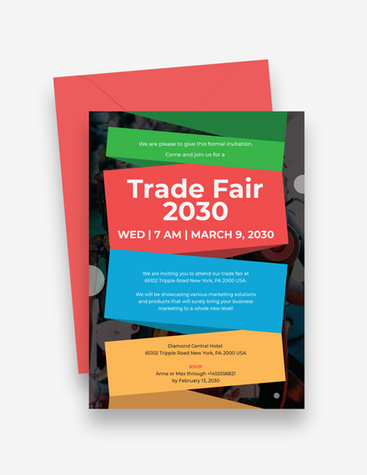 Trade Fair Invitation