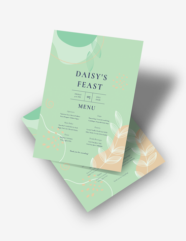 Alluring Feast Menu