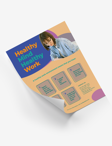 Healthy Mind at Work Poster