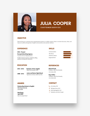 Customer Service Rep CV