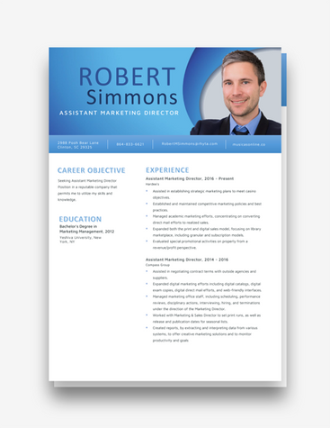 Marketing Director Resume