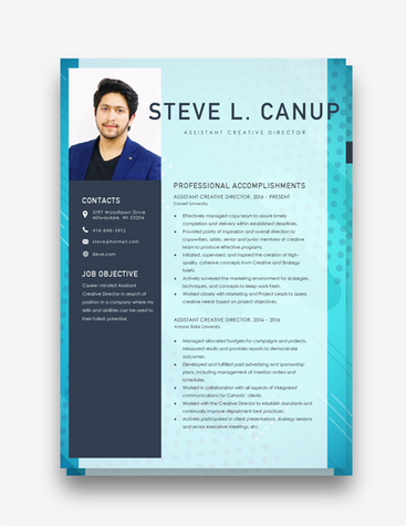 Modern Creative Director Resume