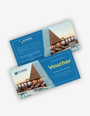 Modern Hotel Resort Voucher