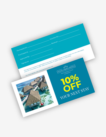 Tropical Hotel Voucher