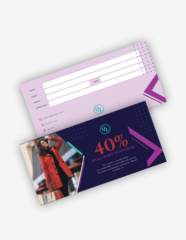 Colorful Fashion Voucher